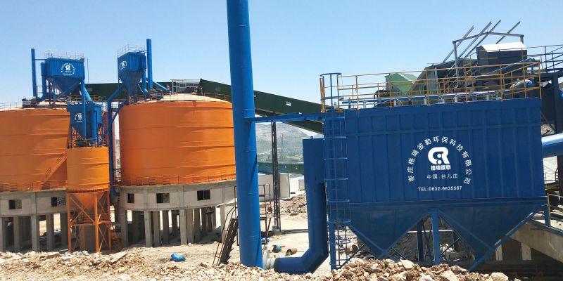 水泥厂环保设备gqm96-6脉冲袋式除尘器